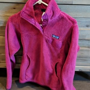 Women's Patagonia Fleece Snap T Pullover XS